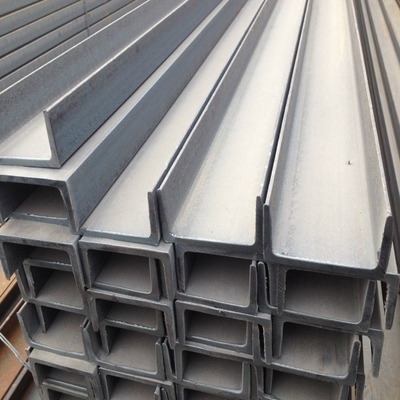 BS-Standard 5-12 m Länge ASTM A36 Galvanisierter Stahl C-Kanal für Industriegebäude