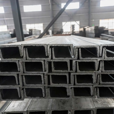 BS-Standard 5-12 m Länge ASTM A36 Galvanisierter Stahl C-Kanal für Industriegebäude