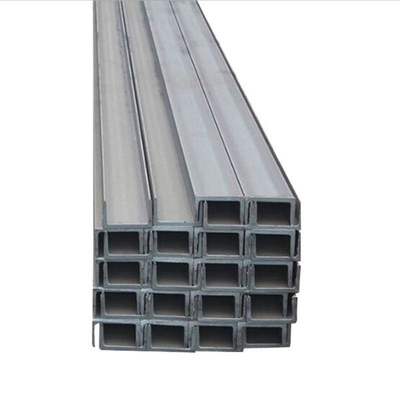 Baustoff S235jr Ss400 St37 St52 Stahlkanal mit flacher oder verzinkter Oberfläche