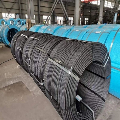 Verzinkte Stahldrahtsträhne für Elektrizität ISO9001-zertifiziert 1,0 mm-120 mm Durchmesser