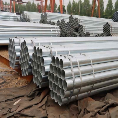 Technik Warmgewalzte 1/4&quot;-48&quot; Hot-DIP Galvanized Steel Pipe mit hoher Zinkschicht