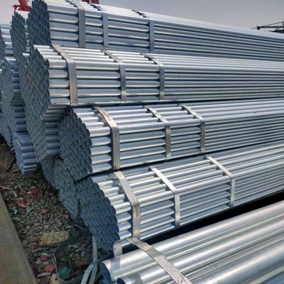 Verzinkte Rohre Kohlenstoffstahlröhre 1/4 &quot;-48&quot; Hot-DIP Verzinkte nahtlose/geschweißte Stahlröhre