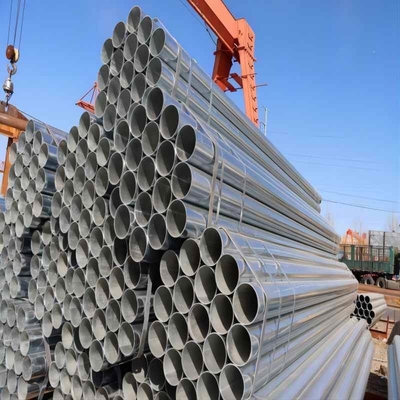 Warmgewalztes verzinktes Stahlrohr, nahtloses Stahlrohr Q235 Q355 S235jr S275jr Ss400 St37