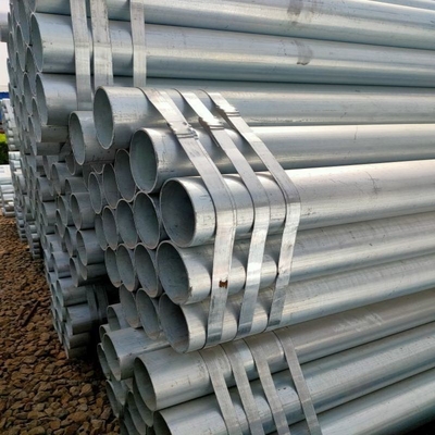 Galvanisiertes geschweißtes Stahlrohr 5,8/6m/11,8m/12m nahtloses warmgewalztes Kohlenstoffstahlrohr