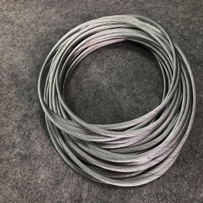 Nichtlegierte 35wx7- 24mm Spiraloberfläche Stahldrahtseil für Kran