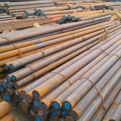 AISI-Standard ASTM 1020 1045 1065 S45c Q235 Q355 S235jr S275jr S355jr Ss400 Metallstangen Runde Schneidbarren aus Kohlenstoffstahl
