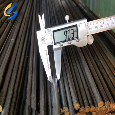 AISI-Standard ASTM 1020 1045 1065 S45c Q235 Q355 S235jr S275jr S355jr Ss400 Metallstangen Runde Schneidbarren aus Kohlenstoffstahl