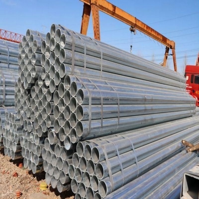 GB Standardverzinktes Stahlrohr/Rohr Q235 Q355 S235jr S275jr Ss400 für den Bau