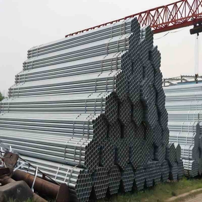 Q195/Q235/Q345 Rundrohr aus galvanisiertem Stahl für die Verteilung in der Maschinenindustrie