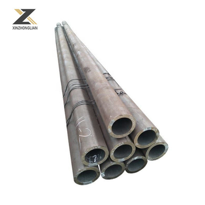 DN350 DN400 Rundschnittsform API 5L X65 Spiralgeschweißtes schwarzes, mildes Kohlenstoffstahlrohr