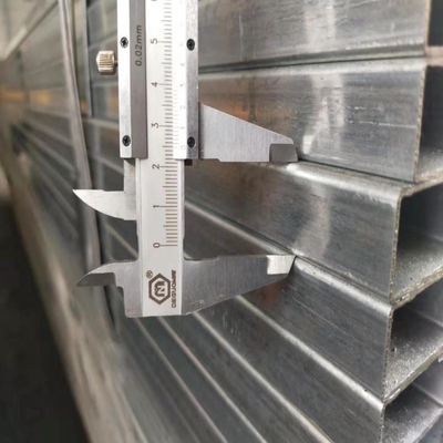 1X1 Zoll galvanisiertes Quadratrohr für Rundkessel-Abschnitt