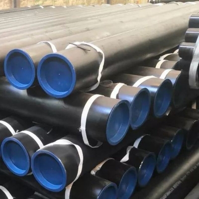 Schwarz beschichtete nahtlose Stahlrohr ASTM A53 A106 API5l 2&quot;-48&quot;