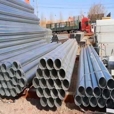 Öl/Gasbohrung Hot-DIP galvanisiertes nahtloses/geschweißtes Stahlrohr mit hoher Zinkschicht