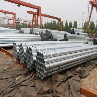 Sektion Form Rund galvanisierte Stahlrohr Q235 Q345 4 Zoll heiß DIP