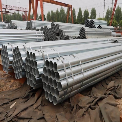 Sektion Form Rund galvanisierte Stahlrohr Q235 Q345 4 Zoll heiß DIP