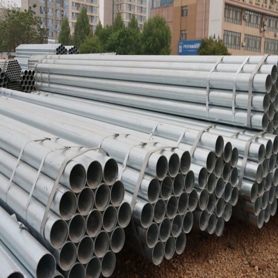 Sektion Form Rund galvanisierte Stahlrohr Q235 Q345 4 Zoll heiß DIP
