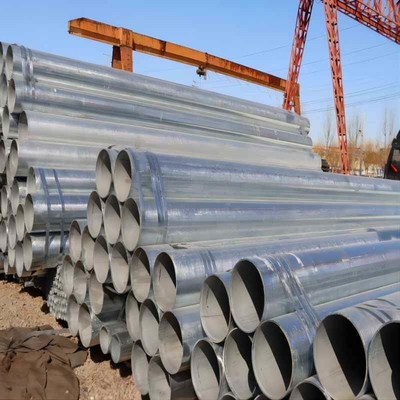 Sektion Form Rund galvanisierte Stahlrohr Q235 Q345 4 Zoll heiß DIP