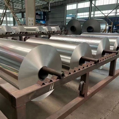 Klasse 1060 3003 5052 5083 6061 6063 7050 7075 Aluminiumfolie für Lebensmittelbehälter aus Silber
