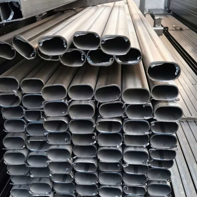 Beschichtete Rollgoldlacke Matte Oberflächenbeschichtung Farbbeschichtung Stuck Aluminiumrohr für Dekorationen