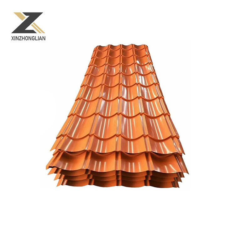 Galvanisiertes Stahlblech Aluzinzbeschichtete Welldachblech für 5-25m 0,1mm-1,2mm