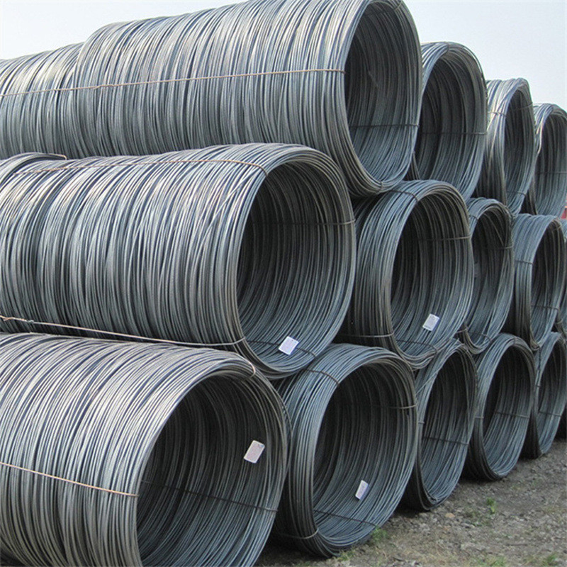 ASTM-Standard Hot DIP Galvanized Black Surface Low Carbon Steel Wire Rod für das Bauen
