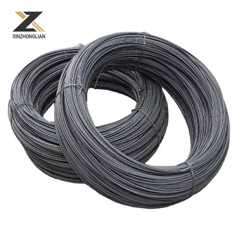 5.5 mm 6,5 mm 8 mm 10 mm 12 mm Q195 Q235 Galvanisierter Stahldraht für industrielle Anwendungen