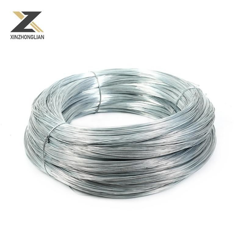CE-Zertifiziert 0,3 mm bis 3,0 mm SAE 1008 Bindenseile Stahldrahtstange in Spirale Verzinkter Eisendraht