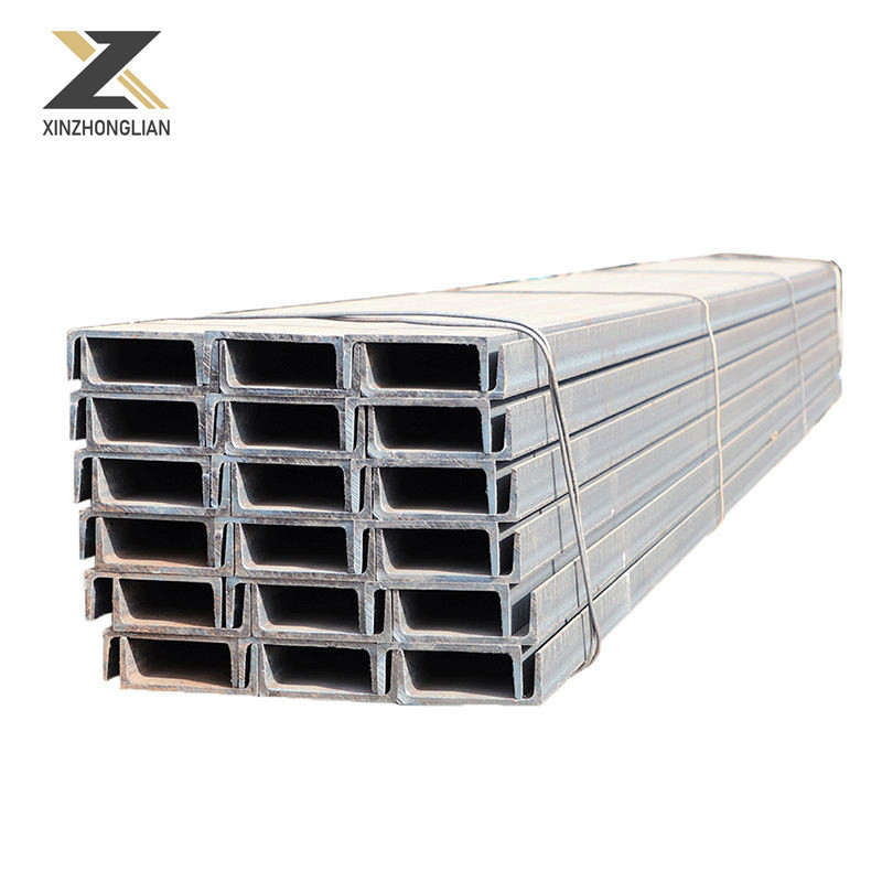 Spezielle Dicke S355jr Stahlkanal einfach oder galvanisiert Breite 40-550 mm oder individuell